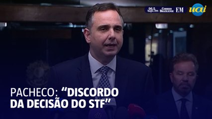 Pacheco critica STF por julgamento da lei de drogas
