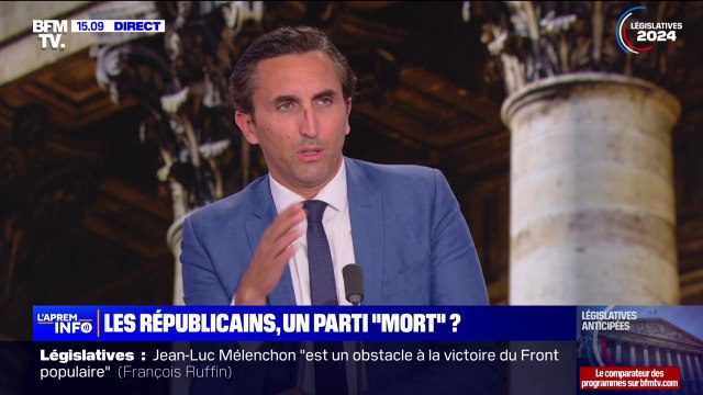 Les Républicains: Au lendemain du 7 juillet, il y aura une reconstruction radicale à opérer , estime Julien Aubert, vice-président du parti
