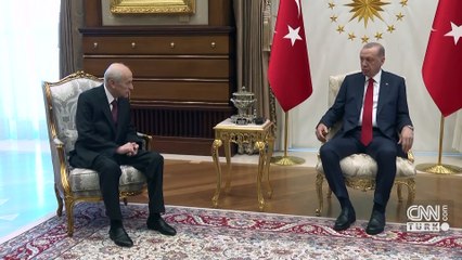 SON DAKİKA: Erdoğan-Bahçeli görüşmesi sona erdi