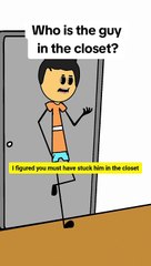 The Last Boy Scout scene by Bruce Willis | who is the guy in the closet?