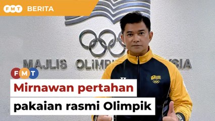Suntik semangat raih emas pertama, Mirnawan pertahan pakaian rasmi Olimpik
