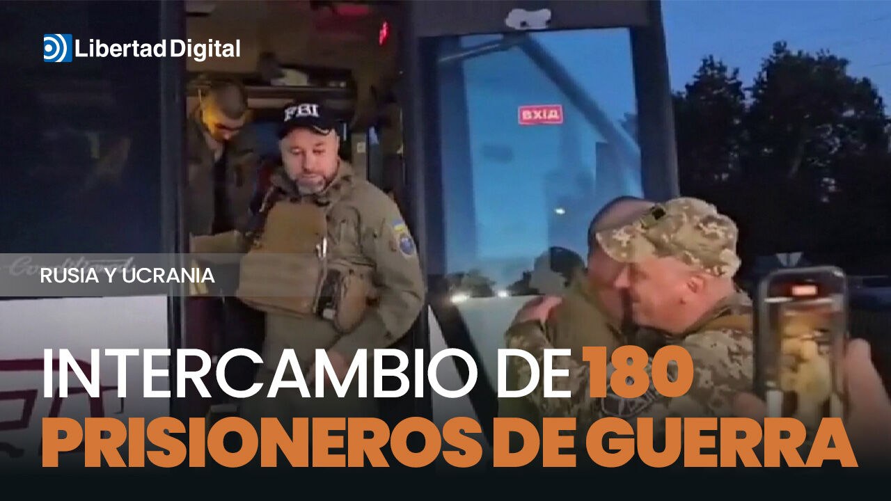 Rusia y Ucrania intercambian 180 prisioneros de guerra