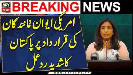 Pakistan says US resolution on alleged poll irregularities stems from incomplete understanding