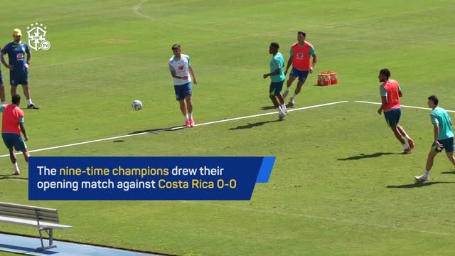 Brazil arrive in Las Vegas and train ahead of key Paraguay match