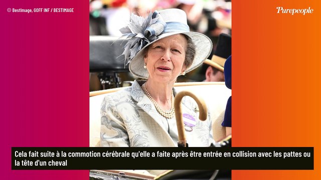 La famille royale doit-elle s'inquiéter ? Depuis son accident, la princesse Anne fait face à des séquelles plutôt déroutantes