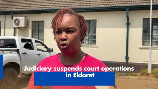 Judiciary suspends court operations in Eldoret