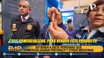 Detienen a siete personas que comercializaban fentanilo, ketamina y medicamentos vencidos