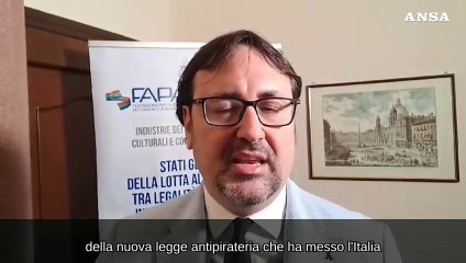 Pirateria audiovisiva, Rossi Bagnoli: "Qualcosa sta cambiando"