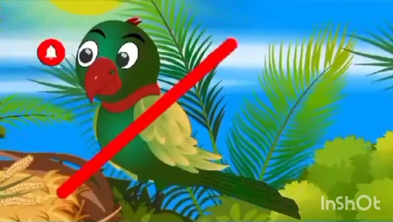 طوطےنے مارا کوے کو