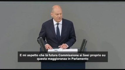 Scholz: auspico un "lavoro rapido" sui posti chiave dell'Ue