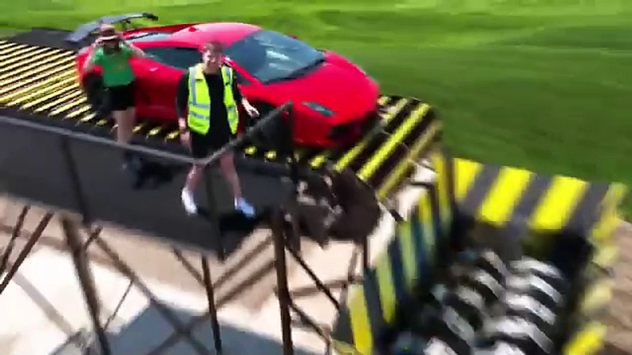 Lamborghini Vs Worlds Largest Shredder