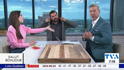 Lindsay Lohan-Salut Bonjour-26 Juin 2024