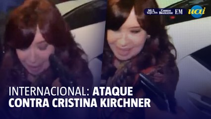 Momento do ataque a Cristina Kirchner