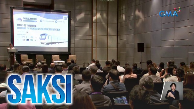 Railway projects ng gobyerno at kahandaan sa mga banta ng terorismo, kabilang sa mga tinalakay sa tech conference | Saksi