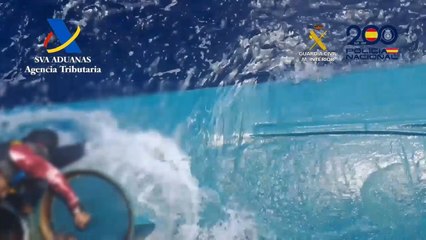 La Policía ha interceptado 5 narcosubmarinos en los últimos 5 años cargados de droga hacia España