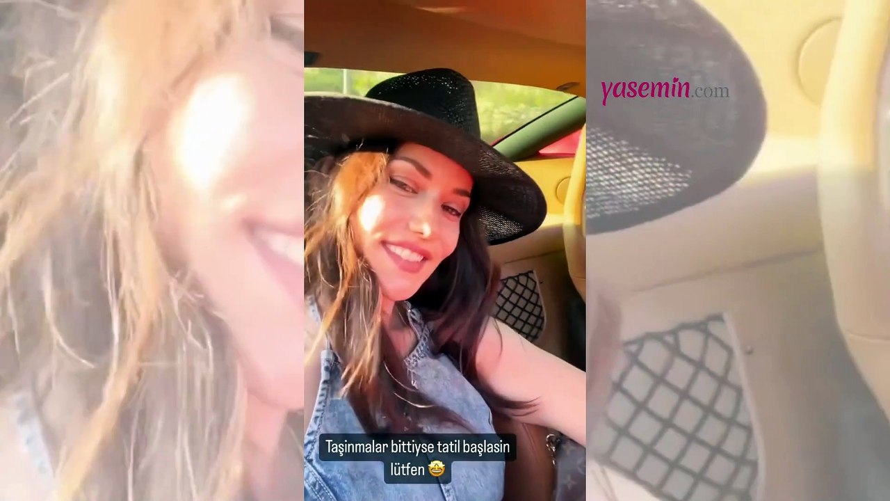 Fahriye Evcen ve Burak Özçivit lüks araçlarıyla tatil yolundalar!