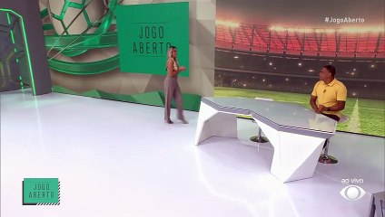 Denílson retorna ao Jogo Aberto; dedica programa a sua sobrinha: "só estou aqui por causa dela"