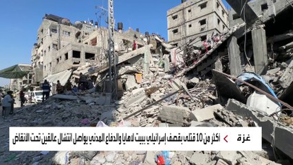 غارة إسرائيلية على منزل في بيت لاهيا تخلف عددا من الضحايا