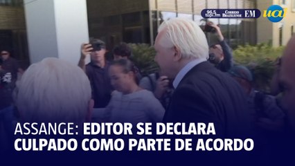 Julian Assange se declara culpado após acordo com justiça