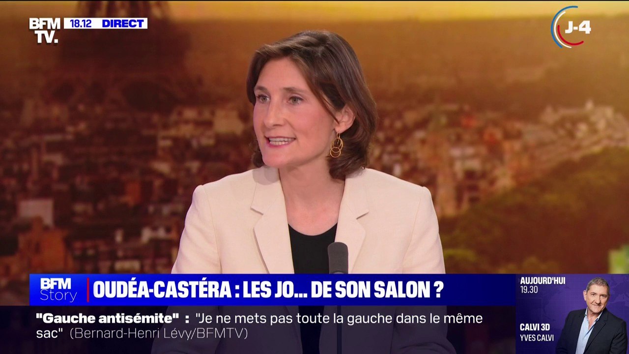 Amélie Oudéa-Castéra: "Je suis focalisée à 100% sur la réussite de ces Jeux (...) La préparation est quasi bouclée"