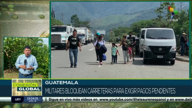 Movilizaciones en Guatemala para exigir compensación económica