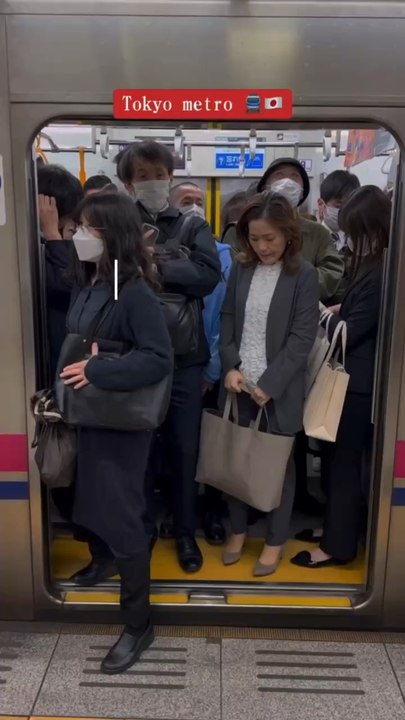Ne prenez pas le métro au Japon ❌