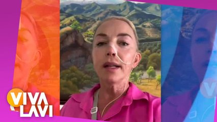 Laura Flores preocupa a sus fans tras aparecer con tubo en la nariz