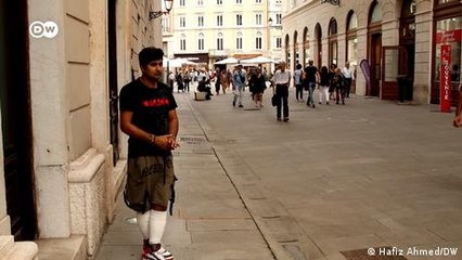 How a Pakistani migrant suffered trying to reach Italy
