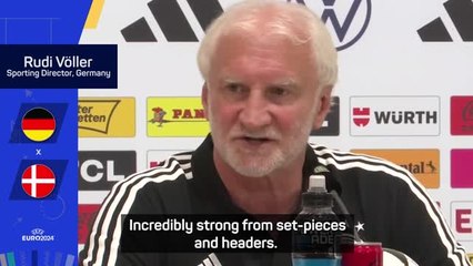 'Highly dangerous' - Völler and Germany aware of Denmark threat