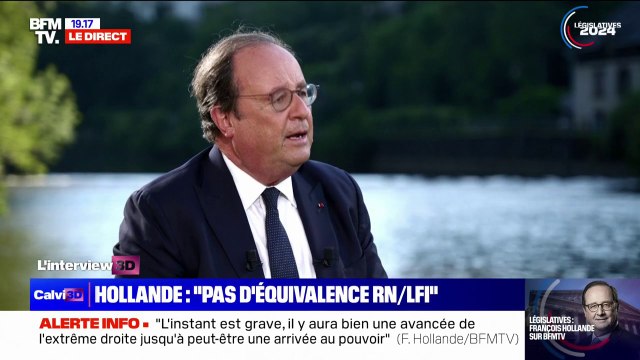 François Hollande: Ce n'est pas rien d'avoir un gouvernement d'extrême droite en France