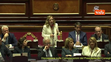 Meloni: "Italia si deve piegare a decisioni gi? assunte? State facendo outing"