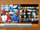 Jefe de Maquinaria Electoral del Comando de Campaña Venezuela Nuestra presenta Balance 1x10x7