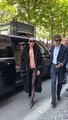 Katy Perry y su peculiar y llamativo 'outfit' en el último desfile de Balenciaga