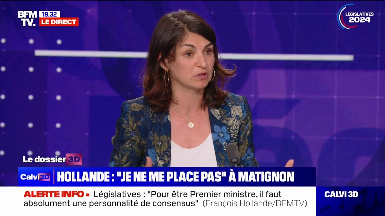 Aurélie Trouvé, candidate Nouveau Front populaire en Seine-Saint-Denis: "Je me félicite que François Hollande vienne sur un programme de rupture"