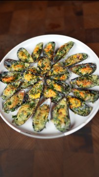 Moules farcies au beurre persillé ! #Dailycuisine