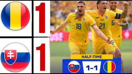 Slovakia vs Romania 1-1 Full Highlights & Goals UEFA EURO 2024-HD