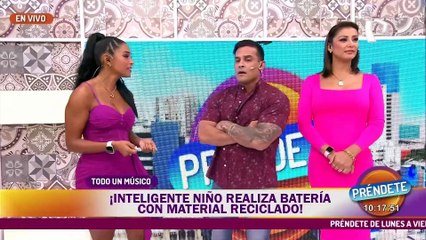 Christian Domínguez impulsa iniciativa para comprarle batería a niño que armó una con material reciclado