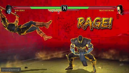 Mortal Kombat vs. DC Universe online multiplayer - ps3