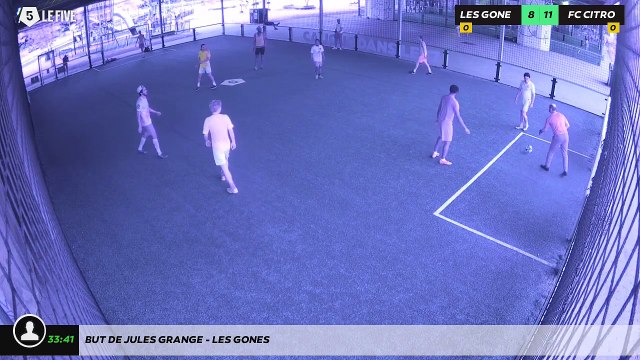 But de Jules Grange - LES GONES