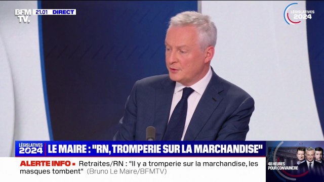 Bruno Le Maire: Le Front populaire n'est ni un front, ni populaire