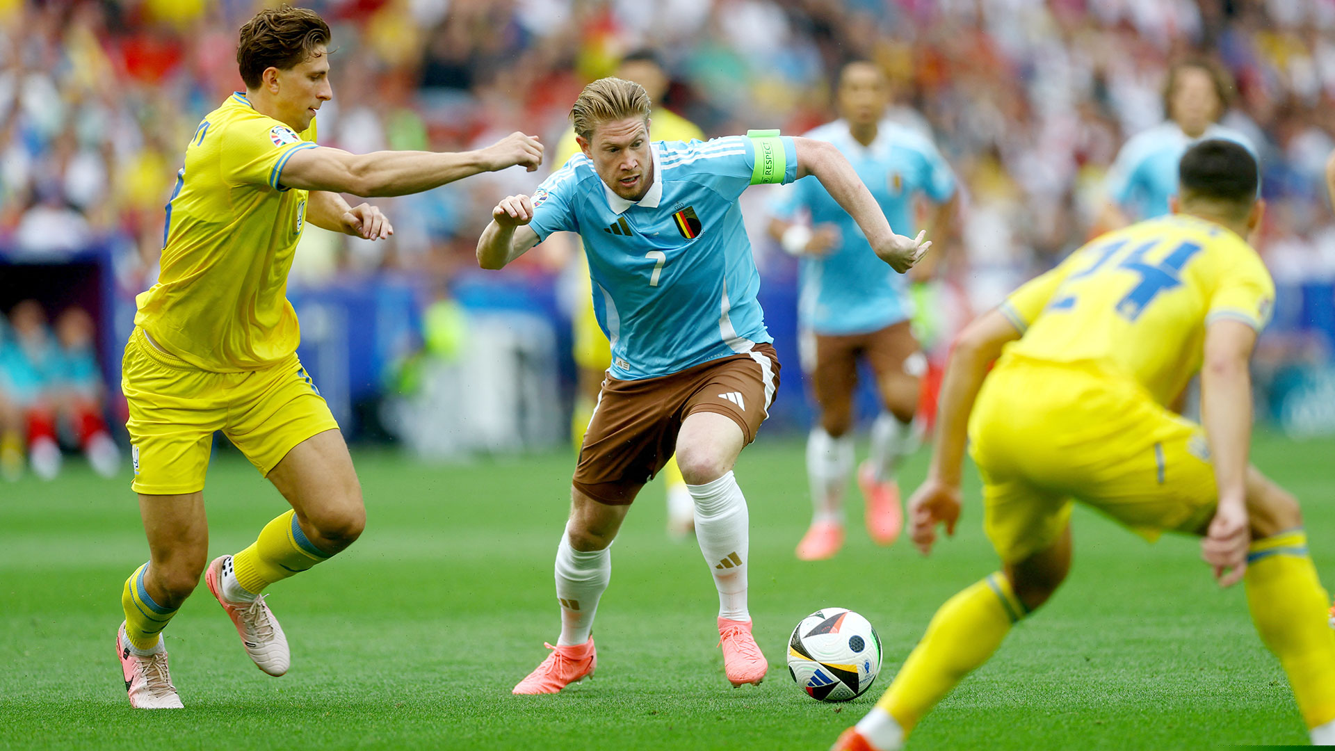 Ukraine eliminated after all four teams finish equal on points