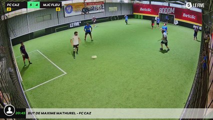 But de Maxime Mathurel - FC CAZ