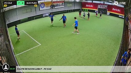 Faute de Kévin Lubat - FC CAZ