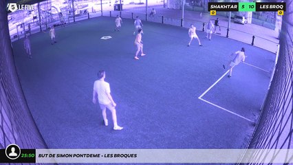 But de Simon Pontdeme - LES BROQUES