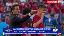 Çekya maçı öncesi Montella ve Arda Güler'in ilginç anı