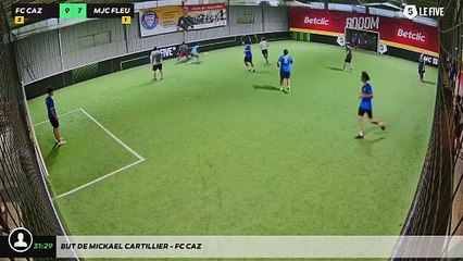 But de Mickael Cartillier - FC CAZ