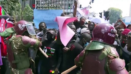 Kenia: Demonstranten stürmen Parlamentsgelände, mindestens 22 Tote