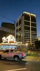 Night views in Qatar Lüsïal Doha