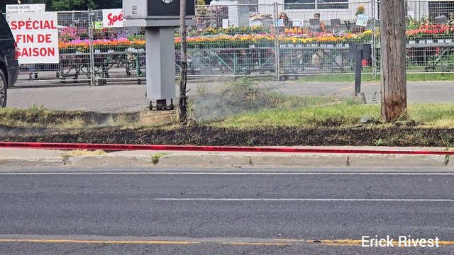 Fils électriques tombés à La Prairie (Le Reflet - Erick Rivest)