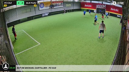But de Mickael Cartillier - FC CAZ